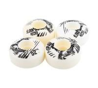 52mm x 30 mm 4 PCs/Set Outdoor Classic Durable Longboard -Skateboard -Roues (blanc)