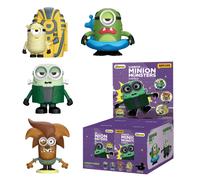 52TOYS Série Minions Monster Minions Figurines d'Action à Remontage Boîte Mystère Jouets Tendance Universal Studios Accessoires Ensemble Complet de 4 Pièces Figurine de Chasse Possible