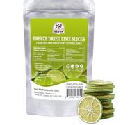 52USA Citron vert lyophilisé - 85 ml - Conservé naturellement au goût intense, parfait pour la cuisine, les boissons et les collations - Sans sucre ni conservateurs ajoutés