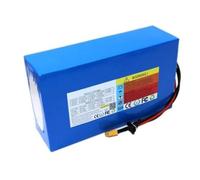 52V 30AH Rechargeable Batterie De Vélo Électrique 14S6P Batterie De Remplacement pour Trottinette Électrique Carte De Protection Intégrée avec Chargeur pour 100W-1000W Moteu 52V 30Ah,XT60
