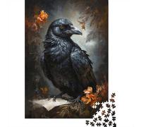 52x38cm/1000pcs, Puzzle Adulte avec 1000 Pièces, The Raven Scholar_2
