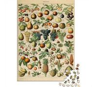 52x38cm/1000pcs, Puzzle Classique 1000 Pièces, Vintage Adolphe Millot