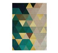 52x38cm/1000pcs Puzzle pour Adolescents Colored Triangles 05 Puzzle pour Adultes - Jeu De Réflexion, Analyse Et Logique - Difficile Et Stimulant 52x38cm/1000pcs