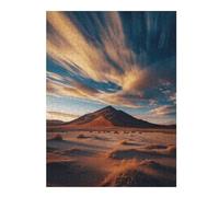 52x38cm/1000pcs Puzzle pour Adolescents Desert Twilight Rush Puzzle pour Adultes : Jeux Relaxants, Découpe De Précision, Activités Amusantes À La Maison 52x38cm/1000pcs