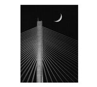 52x38cm/1000pcs Puzzle pour Adolescents Forth Crossing Edinburgh Puzzles pour Adultes - Jouets À Monter Soi-même - Défi Difficile - Cadeaux Uniques pour Anniversaire Et Noël 52x38cm/1000pcs