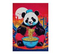 52x38cm/1000pcs Puzzles pour Adolescentes Panda Ramen Japan Jeu De Puzzle Et Casse-tête pour Adultes - Cadeaux pour Femmes (Anniversaire, Noël) 52x38cm/1000pcs