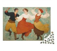 52x38cm/1000pcs Puzzles pour Adolescents Adultes Jeunes Gens Dansant