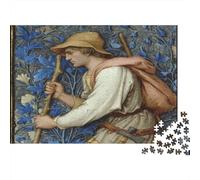 52x38cm/1000pcs Puzzles pour Adolescents Adultes Portrait Early Art médiéval Style
