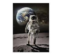 52x38cm/1000pcs Puzzles pour Adolescents Apollo 11 Earth Portrait Puzzles pour Adultes : Analyse Et Logique du Jeu Pratique pour Anniversaire, Noël 52x38cm/1000pcs