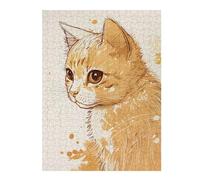 52x38cm/1000pcs Puzzles pour Adolescents Cute Cat 3 Puzzles pour Adultes : Jeux Relaxants, Défis Difficiles, Cadeaux Et Anniversaires Uniques 52x38cm/1000pcs