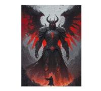 52x38cm/1000pcs Puzzles pour Adolescents Demonscape Duel Puzzles pour Adultes - Jeu De Réflexion - Décoration Intérieure - Difficile Et Stimulant 52x38cm/1000pcs