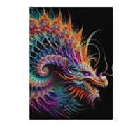 52x38cm/1000pcs Puzzles pour Adolescents Eternal Flame Puzzle Mural, Jouet, Décoration, Défi Difficile, Cadeau Anti-Stress 52x38cm/1000pcs