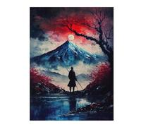 52x38cm/1000pcs Puzzles pour Adolescents Evening Mist in Asia Puzzles Jeux Amusants Découpe De Précision Cadeaux Uniques pour Anniversaire Et Noël 52x38cm/1000pcs