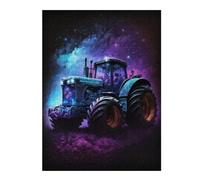 52x38cm/1000pcs Puzzles pour Adolescents Galactic Tractor Adventure-15 Puzzles pour Adultes, Jouets À Monter Soi-même, Décoration Parfaite, Cadeaux d'anniversaire Uniques 52x38cm/1000pcs