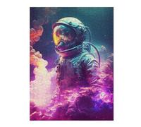 52x38cm/1000pcs Puzzles pour Adolescents Lost Astronaut Puzzle Anti-Stress - Décoration Idéale pour Un Anniversaire Ou Noël 52x38cm/1000pcs