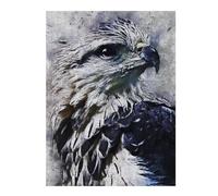 52x38cm/1000pcs Puzzles pour Adolescents Paint Eagle Puzzle pour Adultes, Jeu De Réflexion, Cadeau pour Femmes, Défi Éducatif 52x38cm/1000pcs