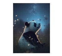 52x38cm/1000pcs Puzzles pour Adolescents Panda Galaxy Animal Puzzle Anti-Stress - Décoration Idéale pour Un Anniversaire Ou Noël 52x38cm/1000pcs