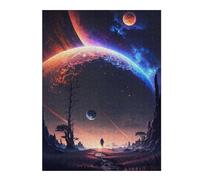 52x38cm/1000pcs Puzzles pour Adolescents Planet Interference Puzzle Anti-Stress - Décoration Idéale pour Un Anniversaire Ou Noël 52x38cm/1000pcs