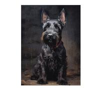 52x38cm/1000pcs Puzzles pour Adolescents Scottish Terrier Puzzles pour Adultes : Analyse Et Logique du Jeu Pratique pour Anniversaire, Noël 52x38cm/1000pcs