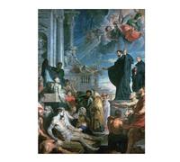 52x38cm/1000pcs Puzzles pour Adolescents The Miracles of Xavier Puzzles Jeux Amusants Découpe De Précision Cadeaux Uniques pour Anniversaire Et Noël 52x38cm/1000pcs