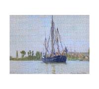 52x38cm/1000pcs Puzzles pour Adolescents The Sailing Boat by Monet Puzzles pour Adultes : Jeux Relaxants, Défis Difficiles, Cadeaux Et Anniversaires Uniques 52x38cm/1000pcs