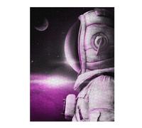 52x38cm/1000pcs Puzzles pour Adultes - Cadeaux Astronaut with Spacesuit Puzzle pour Adultes - Jeu Manuel - Décoration Murale - Cadeaux pour Amis Et Famille 52x38cm/1000pcs