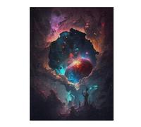 52x38cm/1000pcs Puzzles pour Adultes Deep Space Nebula Puzzle pour Adultes Jeu Manuel Une Œuvre d'art Cadeaux Uniques pour Anniversaire Et Noël 52x38cm/1000pcs