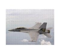 52x38cm/1000pcs Puzzles pour Adultes FA18F Super Hornet Strike Puzzles pour Adultes Jeu De Réflexion Course De Vitesse Manuelle Défi Éducatif 52x38cm/1000pcs