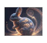 52x38cm/1000pcs Puzzles pour Adultes Magical Cosmic Mouse -1 Puzzles pour Adolescents Jeux Relaxants Anti-Stress Difficiles Et Stimulants 52x38cm/1000pcs