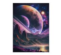52x38cm/1000pcs Puzzles pour Adultes New Nature Planet Cosmos Puzzles pour Adolescents Jeu Familial Course De Vitesse Manuelle Cadeaux Uniques pour Anniversaire Et Noël 52x38cm/1000pcs