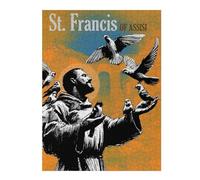 52x38cm/1000pcs Puzzles pour Adultes St Francis Catholic Saint Puzzle pour Adultes Jeu Manuel Une Œuvre d'art Cadeaux Uniques pour Anniversaire Et Noël 52x38cm/1000pcs