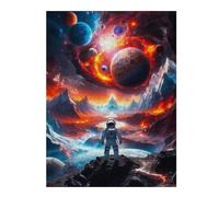 52x38cm/1000pcs Puzzles pour Adultes Stellar Chaos Puzzle pour Adultes Jeu Manuel Une Œuvre d'art Cadeaux Uniques pour Anniversaire Et Noël 52x38cm/1000pcs