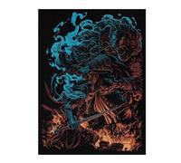 52x38cm/1000pcs Puzzles pour Adultes Warriors Rage Puzzle pour Adultes - Jeu Manuel - Idée De Jeu Éducatif pour Se Divertir À La Maison 52x38cm/1000pcs