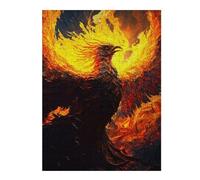 52x38cm/1000pcsPuzzles pour Adolescents Abstract Art Phoenix Puzzle pour Adultes, Jeu De Réflexion, Cadeau pour Femmes, Défi Éducatif 52x38cm/1000pcs