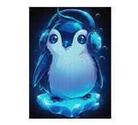 52x38cm/1000pcsPuzzles pour Adolescents Ice Cold Penguin Puzzle pour Adultes - Jeu Manuel - Décoration Parfaite - Difficile Et Stimulant 52x38cm/1000pcs