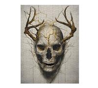 52x38cm/1000pcsPuzzles pour Adolescents Wendigo Mythology Poster Puzzle pour Adultes, Jeu De Réflexion, Cadeau pour Femmes, Défi Éducatif 52x38cm/1000pcs