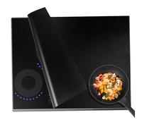 52x61cm Tapis de Protection Plaque Induction, Protection Plaque de Cuisson Induction en Silicone, Tapis de Cuisson à Inductions Anti Rayures Non Slip