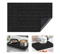 52x78cm Protege Plaque Induction, Couvre Plaque De Cuisson Induction, -40°C~240°C, Facile à Nettoyer, Idéal Comme Tapis à Induction pour Protéger votre Cuisine, Pas de Contact avec Une Flamme Nue