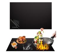52x78cm Tapis de Protection Plaque Induction Protege Plaque Induction,Grand Tapis de Protection Plaque Silicone pour Cuisinière à Induction,Plaque de Cuisson Magnétique Cooktop Anti Rayures (52*78cm)