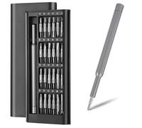 53 en 1 Kit de Tournevis de Précision, mini tournevis, avec Torx T3 T4 T5 T6 T8, Hex H1.3 H2.0, pour iPhone, MacBook, PS5, PS4, Nintendo Switch, PC, Téléphone Portable, Cadeaux Homme, Lunettes