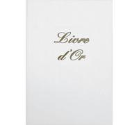 [5300] Elve Livre d'Or Couverture rigide 220 x 170 mm 148 Pages Blanc