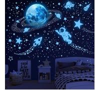 531 Pièces Autocollants Planètes Phosphorescentes Etoiles Phosphorescentes Plafond pour Bébé Enfants Fille Garcon Chambres