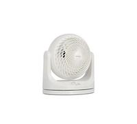 Iris Ohyama, Woozoo, Ventilateur de Table, 23m², Ventilateur de Bureau, Blanc, 3 Vitesses, Silencieux, Oscillation, Pour Chambre, Salon, Cuisine, Circulateur d'Air, Rafraîchissant, Puissant, PCF-MKM18