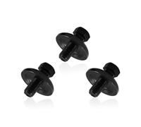 532193003 Lot de 3 boulons à lame et rondelle 1-1/4 x 7/16-20 532-1930-03 14457 193003 Compatible avec tondeuse à gazon Husqvarna AYP Poulan Poulan Pro Weed Eater Craftsman 174365 539107 522 52