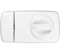 532702 7010 W Verrou De Porte Complémentaire Bouton Rotatif Blanc