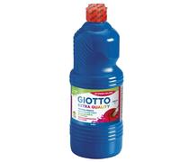[533417] Giotto Flacon d'1 litre de gouache liquide de couleur bleu outremer