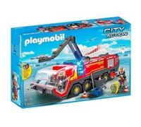 5337 Pompiers avec véhicule aéroportuaire
