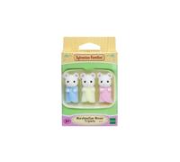 Sylvanian Families – Bébés – 5337 Triplés souris Marshmallow