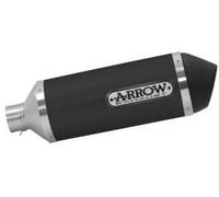 53525ANN - Silencieux Arrow Urban Aluminium Dark VESPA GTS 300 (17-18)