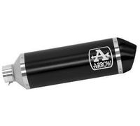 53536ANN - Silencieux Echappement Arrow Urban Aluminium Dark Vespa GTS 300 (21)